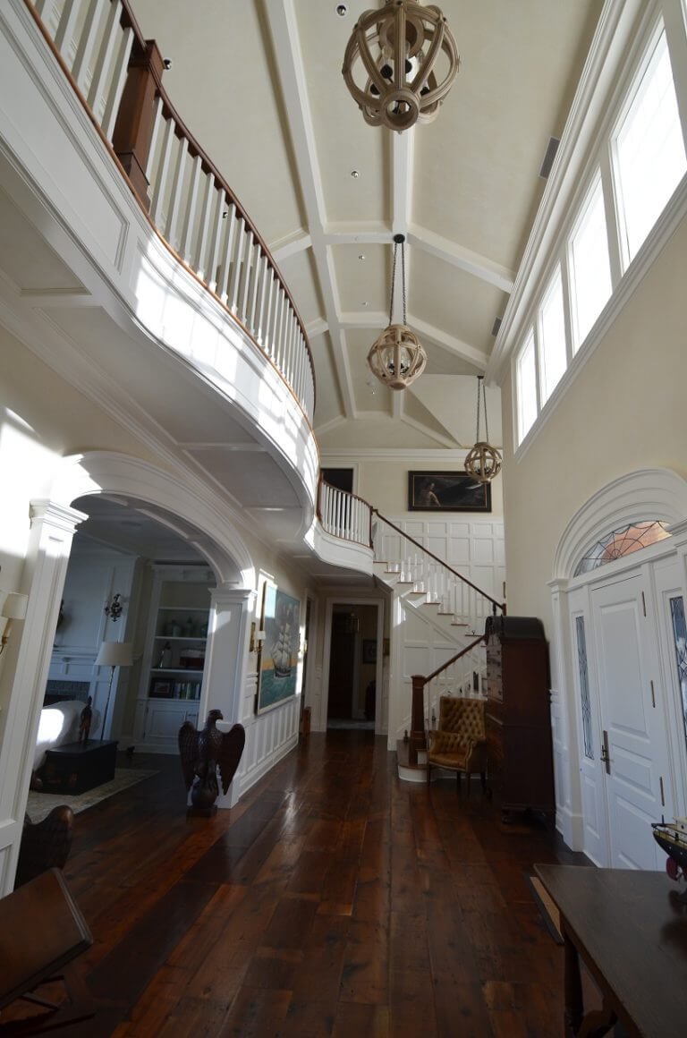 Luxurious Entrance Hall in Residential Living Quarters - Old Town Barns