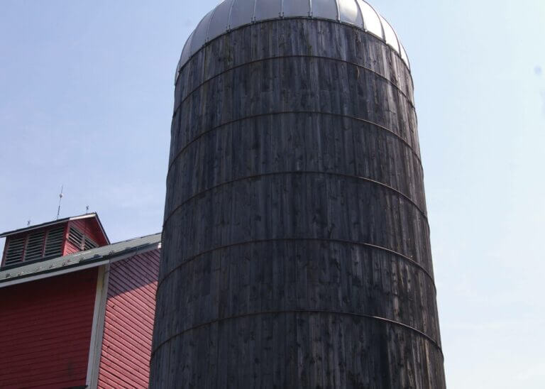 Before Silo and Barn Restoration