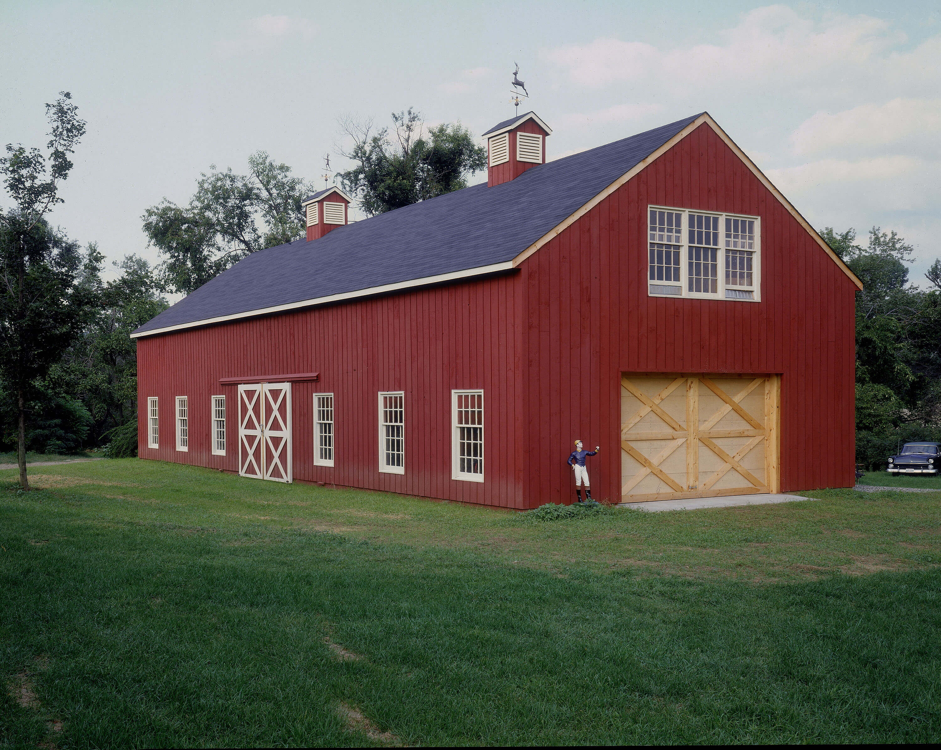 30x84 Red storage barn