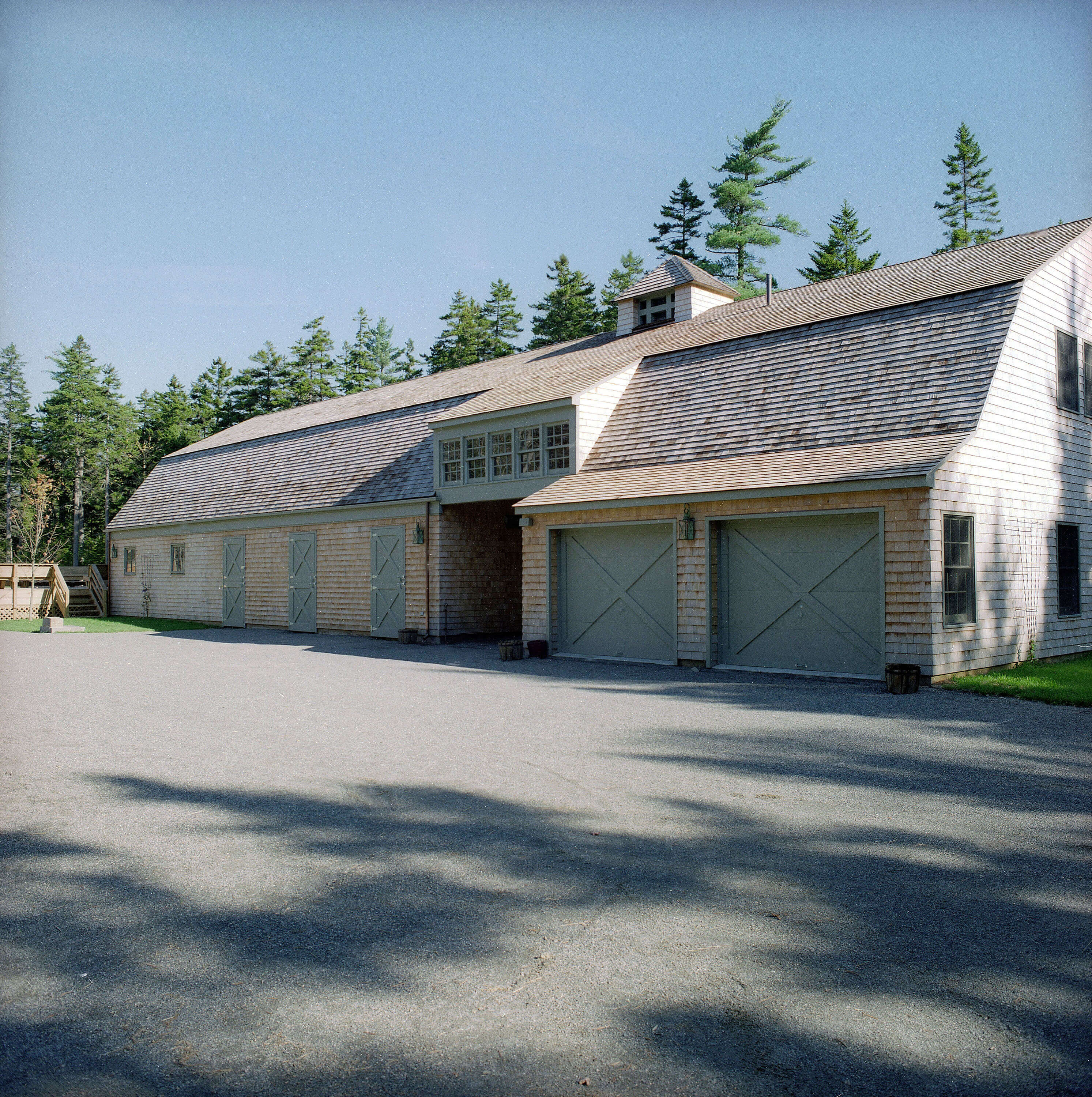 Gambrel Roof Garage by Old Town Barns