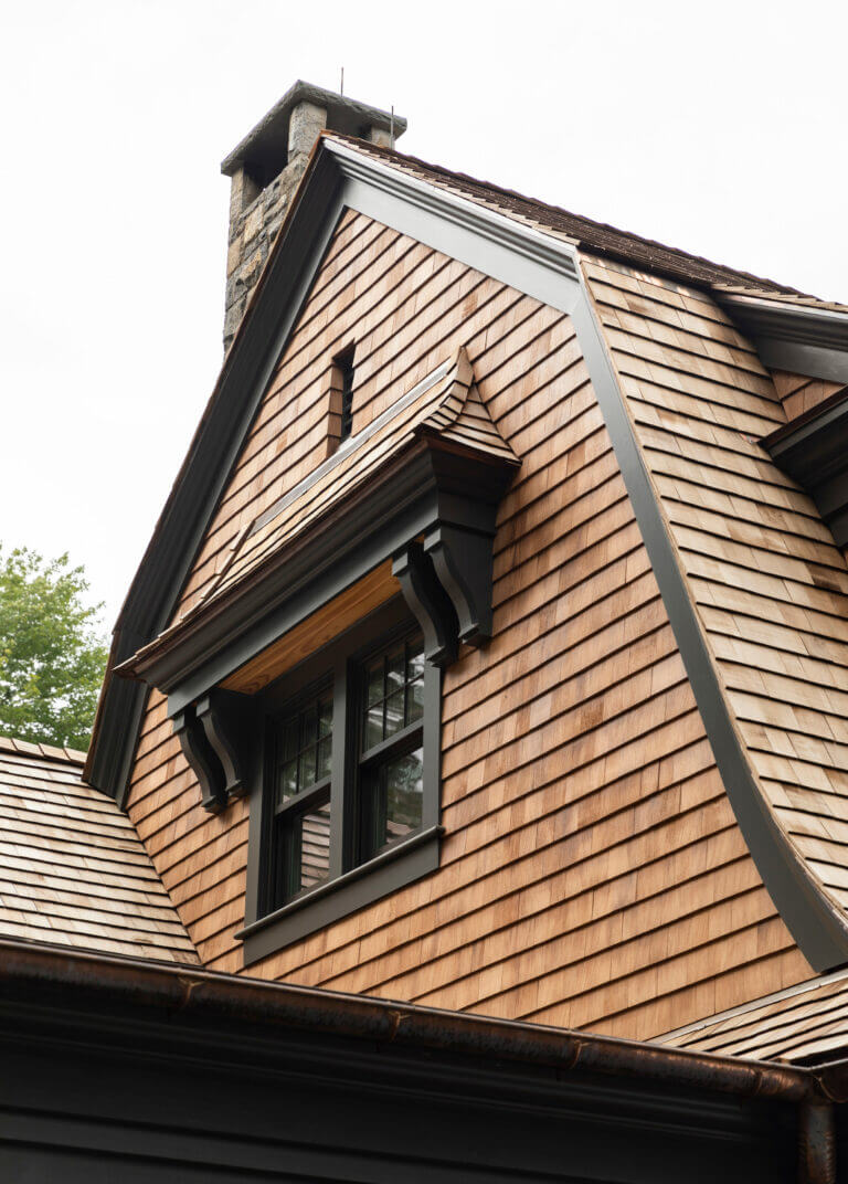 Exterior Details on this Custom Designed Residential Barn Home by Old Town Barns